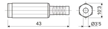 JACK HEMBRA ESTEREO 3.5MM