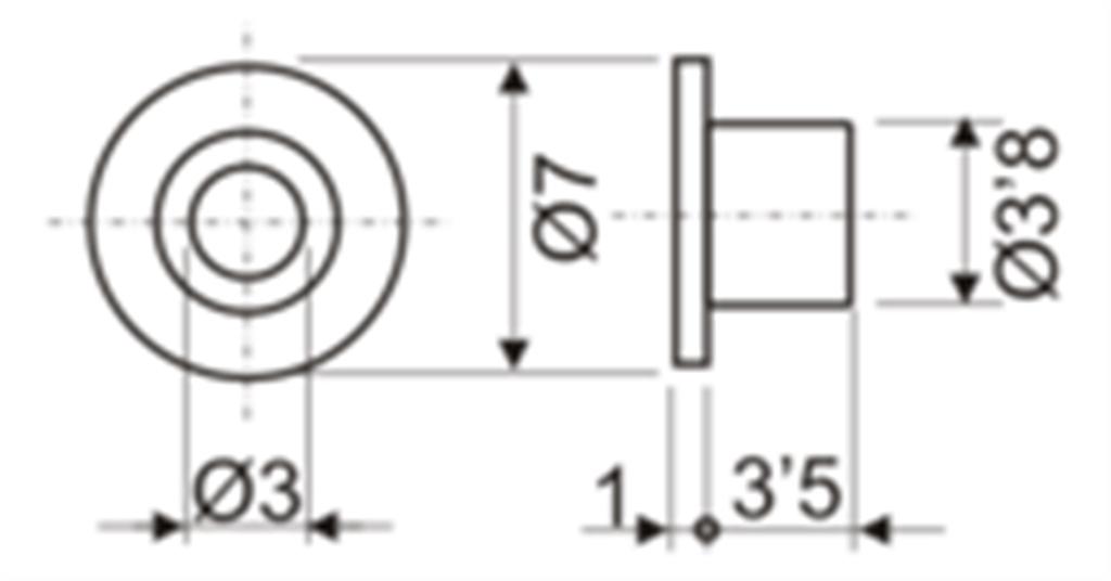 ARANDELA AISLANTE TO-3