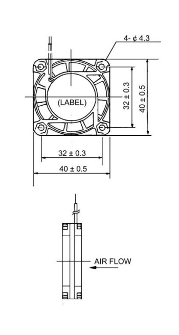 SUNON VENTILADOR  12VDC