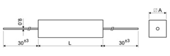 RESISTENCIA CERAMICA 220 OHM