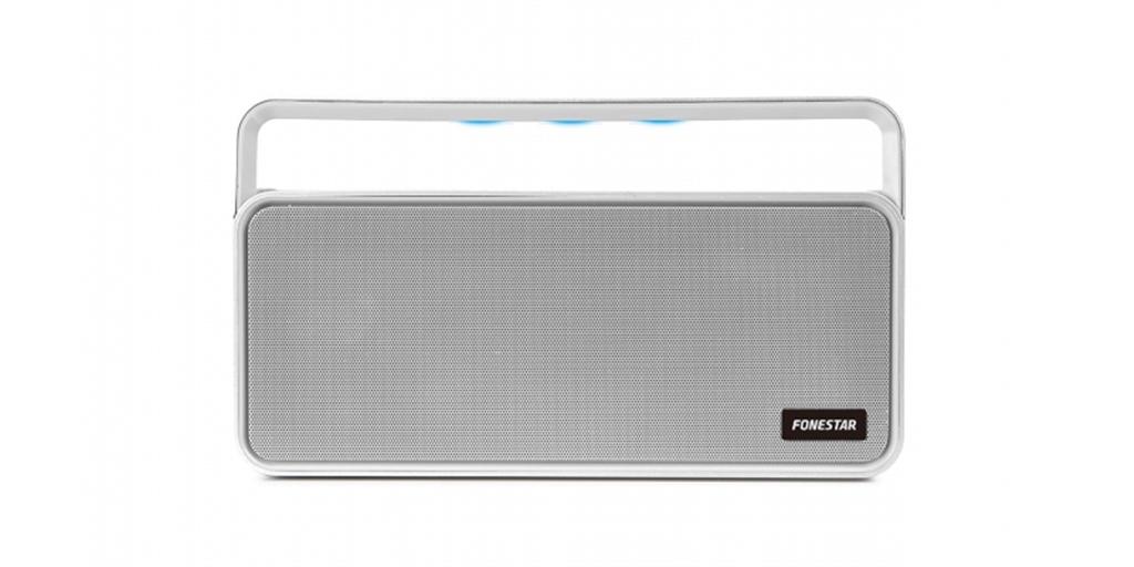 FONESTAR ALTAVOZ BLANCO CON RADIO