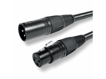 CONEXIÓN XLR MACHO - HEMBRA 1M