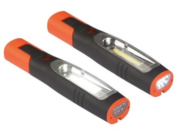 LINTERNA  DE TRABAJO RECARGABLE LED COB 3W