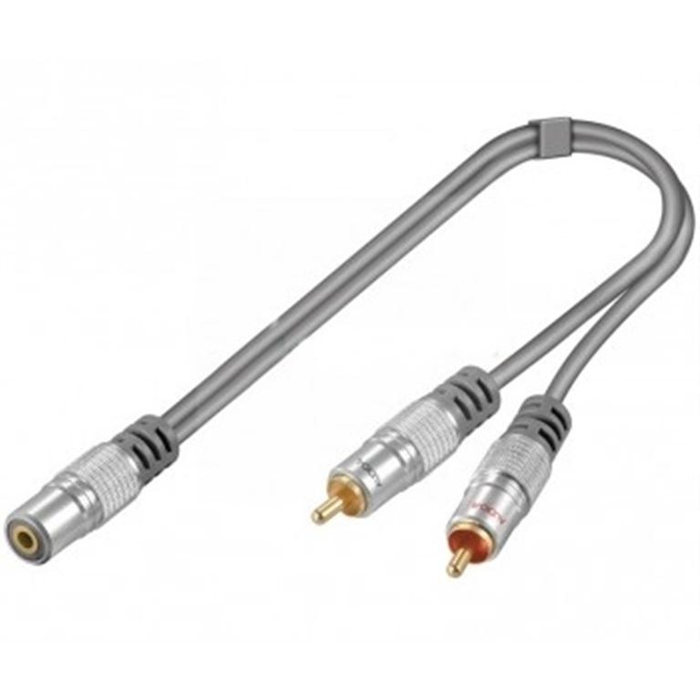 CABLE AUDIO JACK/RCA