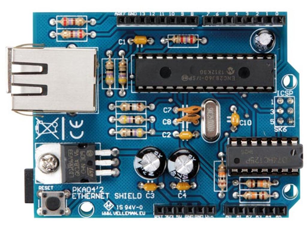 ETHERNET SHIELD PARA ARDUINO