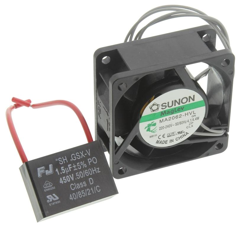 SUNON VENTILADRO 230V + CONDENSADOR