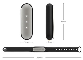 XIAOMI PULSERA MI BAND INTELIGENTE