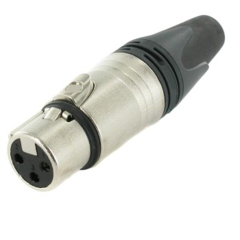 CONECTOR XLR HEMBRA 3 PINES